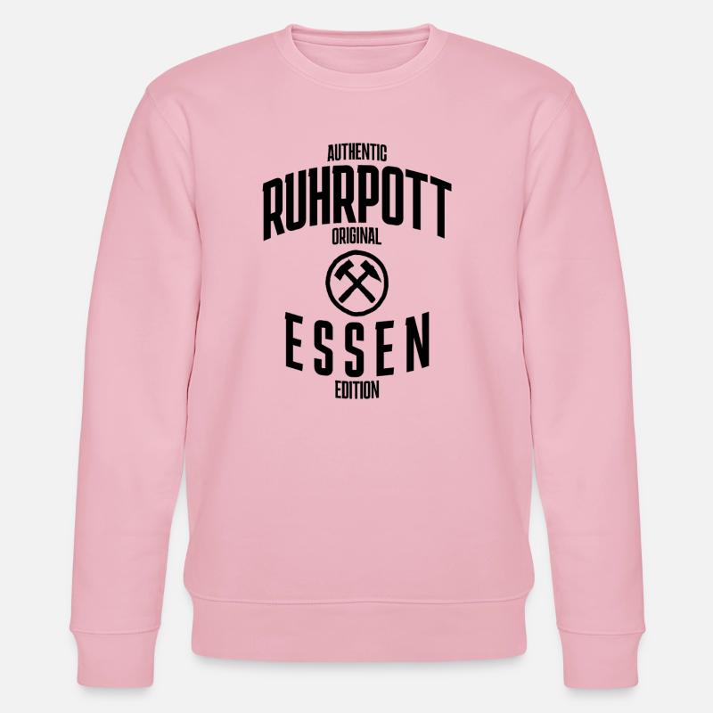 Authentic Ruhrgebiet original Essen edition - Stanley/Stella Unisex Bio-Sweatshirt CHANGER  - Hellrosa