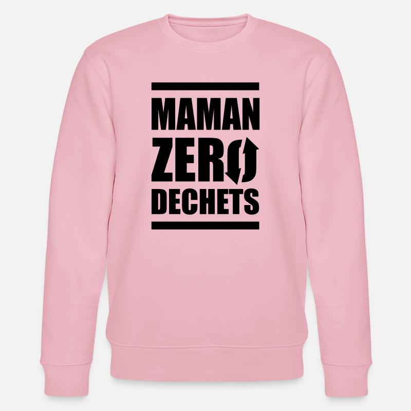 Zero Waste Mama - Stanley/Stella Unisex Bio-Sweatshirt CHANGER  - Hellrosa