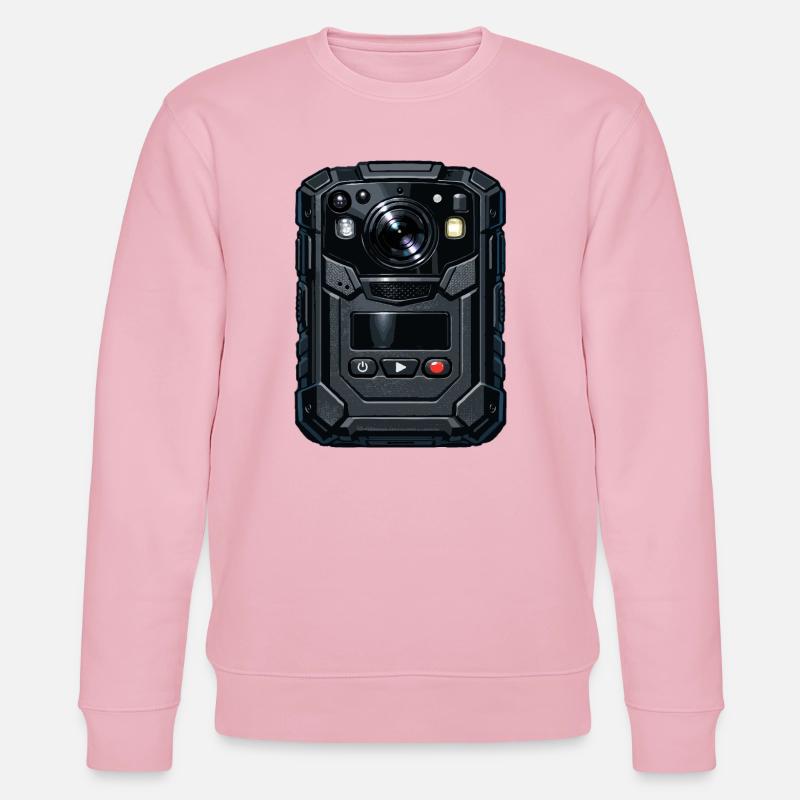 Illustration de caméra d’action robuste - Sweat bio CHANGER Stanley/Stella Unisexe - rose pâle