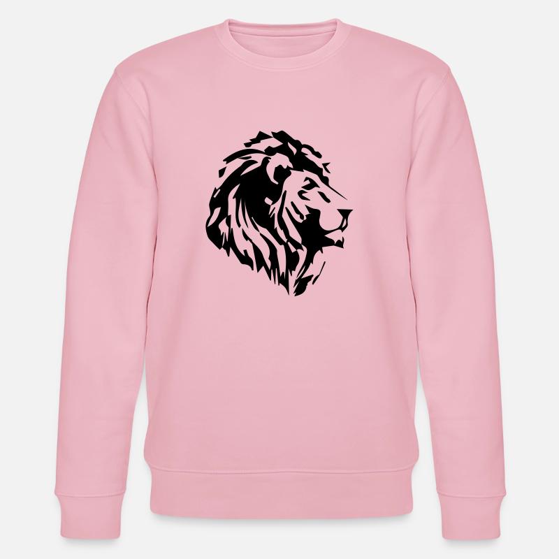 lion - Stanley/Stella Unisex Bio-Sweatshirt CHANGER  - Hellrosa