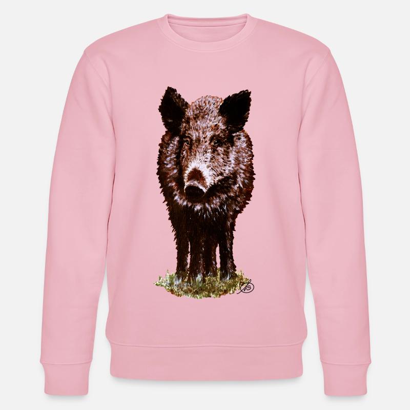 Überläufer braun - Stanley/Stella Unisex Bio-Sweatshirt CHANGER  - Hellrosa