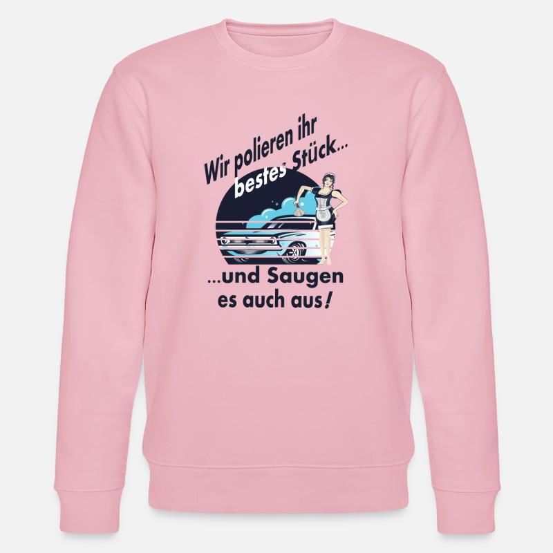 Auto Wäsche - Stanley/Stella Unisex Bio-Sweatshirt CHANGER  - Hellrosa