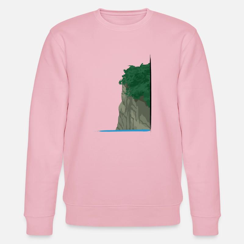 Klippe | cliff - Stanley/Stella Unisex Bio-Sweatshirt CHANGER  - Hellrosa