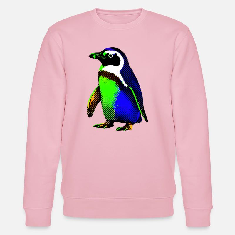 Penguin - Stanley/Stella CHANGER Unisex Organic Sweatshirt - cotton pink