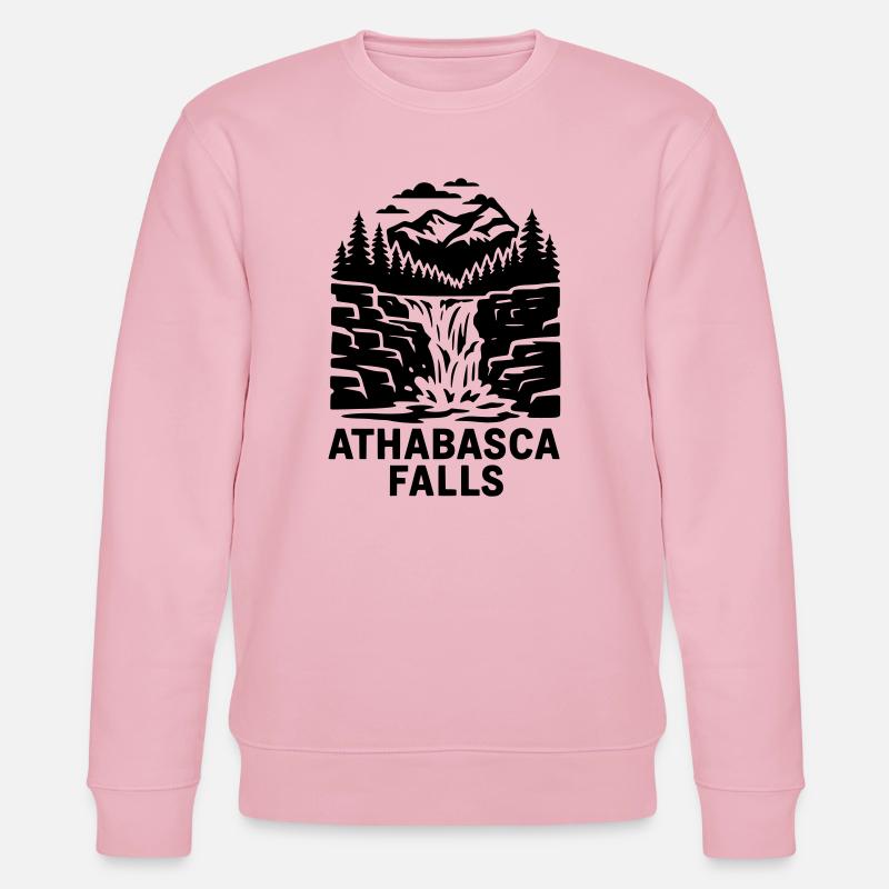 athabasca falls - Stanley/Stella Unisex Bio-Sweatshirt CHANGER  - Hellrosa