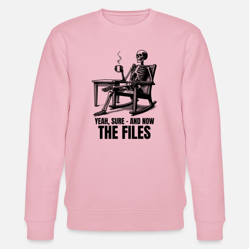  Waiting Skeleton Meme Project Manager Office - Stanley/Stella Unisex Bio-Sweatshirt CHANGER  - Hellrosa