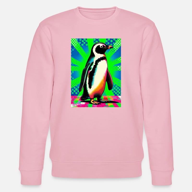 pingouin - Sweat bio CHANGER Stanley/Stella Unisexe - rose pâle