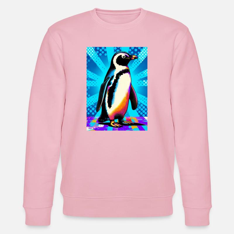 pingouin - Sweat bio CHANGER Stanley/Stella Unisexe - rose pâle