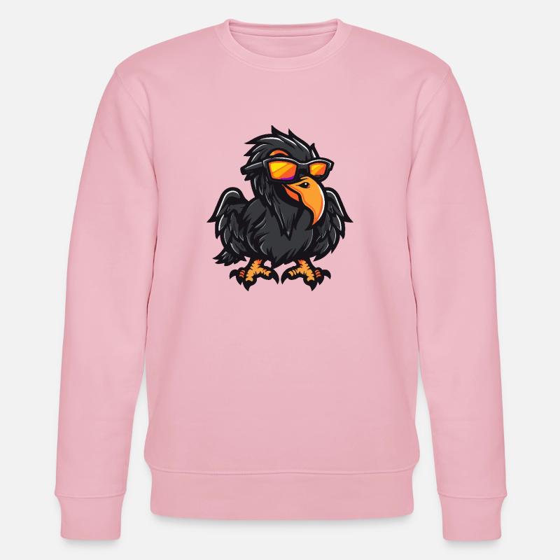 Harpyie Vogel Cool Comic - Stanley/Stella Unisex Bio-Sweatshirt CHANGER  - Hellrosa