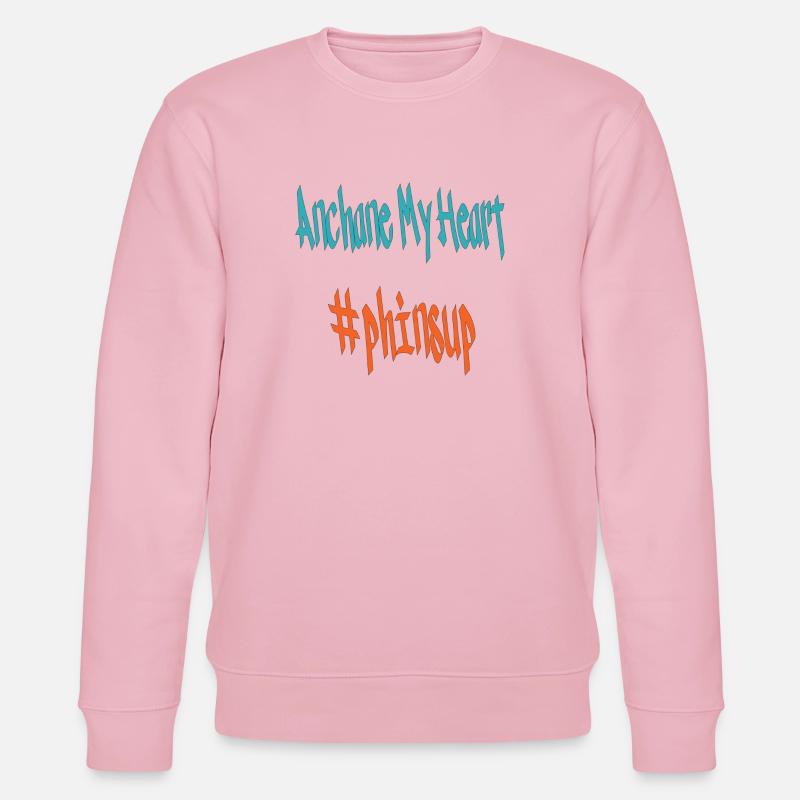 anchane - Stanley/Stella Unisex Bio-Sweatshirt CHANGER  - Hellrosa