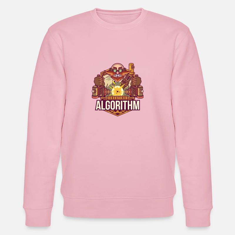 Software-Algorithmus - Stanley/Stella Unisex Bio-Sweatshirt CHANGER  - Hellrosa