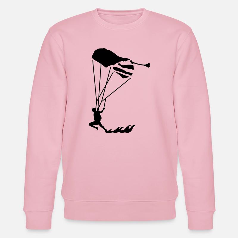 Swooping - Stanley/Stella Unisex Bio-Sweatshirt CHANGER  - Hellrosa