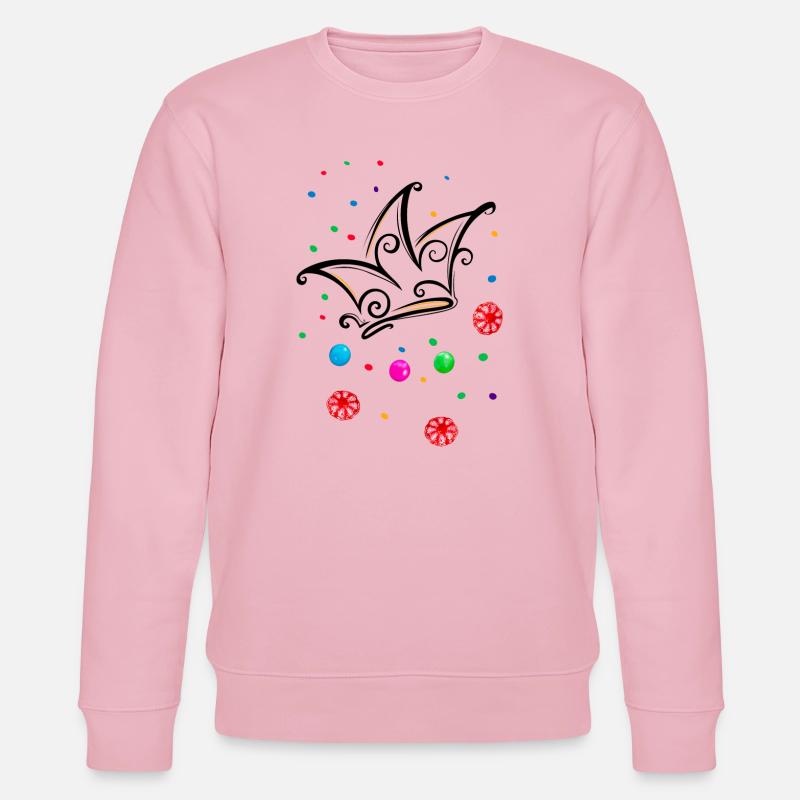 Fool’s Cap Candy Camel - Sweat bio CHANGER Stanley/Stella Unisexe - rose pâle