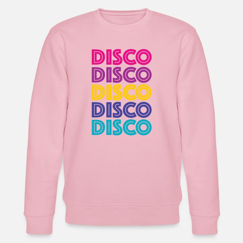 Disco Disco Disco - Stanley/Stella Unisex Bio-Sweatshirt CHANGER  - Hellrosa
