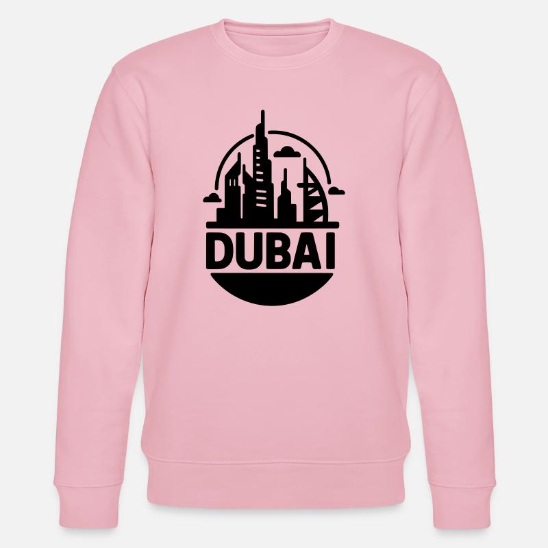 dubai silhouette  - Stanley/Stella Unisex Bio-Sweatshirt CHANGER  - Hellrosa