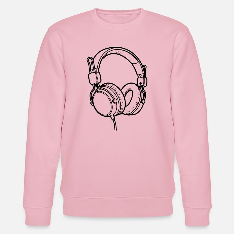 Kopfhörer - Stanley/Stella Unisex Bio-Sweatshirt CHANGER - Hellrosa