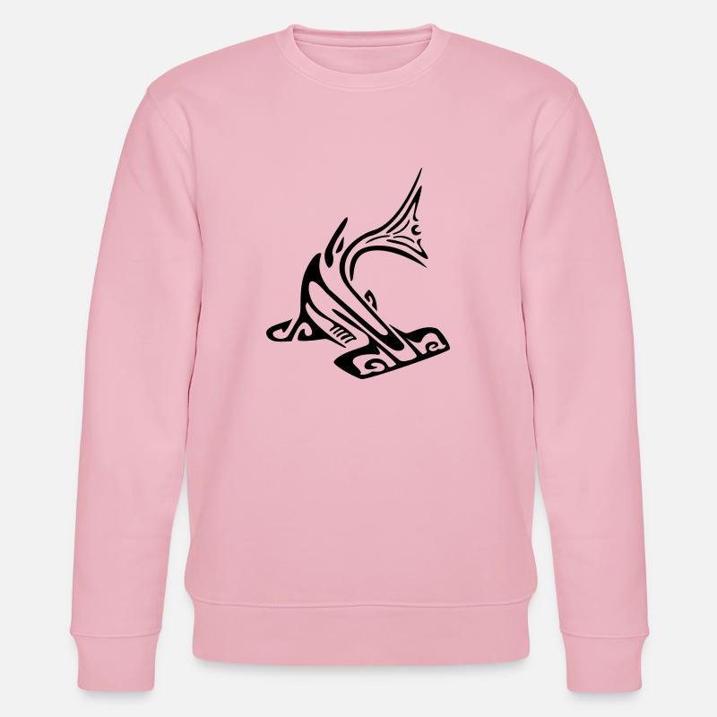 hammer_sharkmanta - Stanley/Stella Unisex Bio-Sweatshirt CHANGER  - Hellrosa