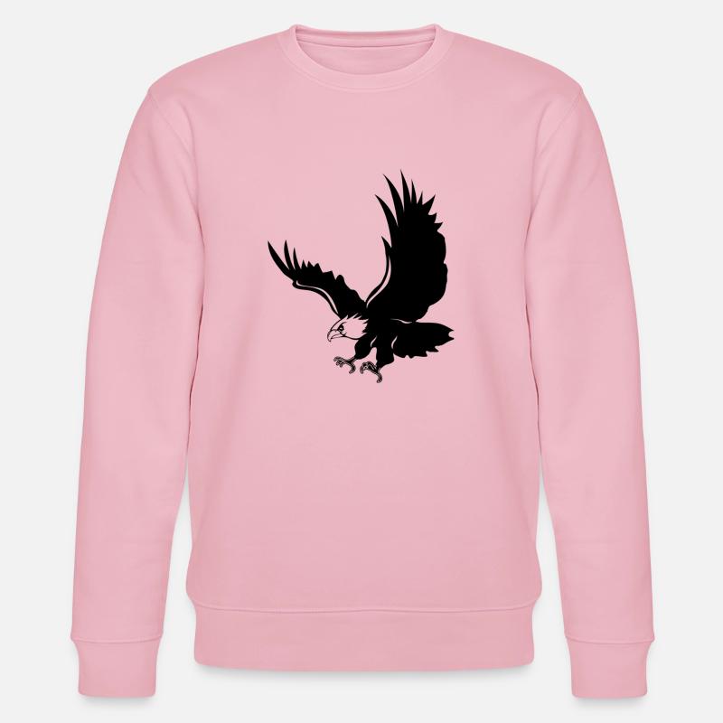 Eagle - Stanley/Stella CHANGER Unisex Organic Sweatshirt - cotton pink