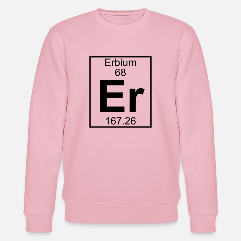 Element 068 - Er (erbium) - Full - Sweat bio CHANGER Stanley/Stella Unisexe - rose pâle