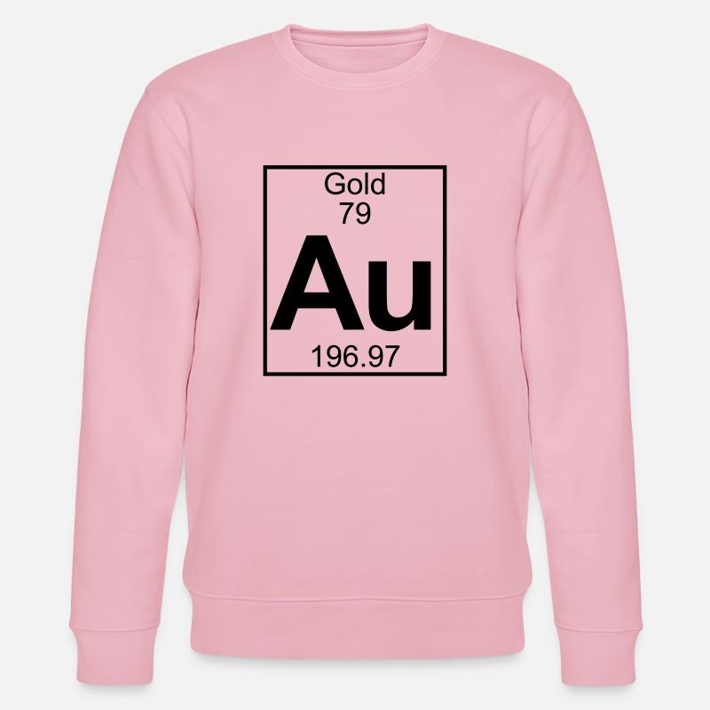 Element 079 - Au (gold) - Full - Stanley/Stella Unisex Bio-Sweatshirt CHANGER  - Hellrosa