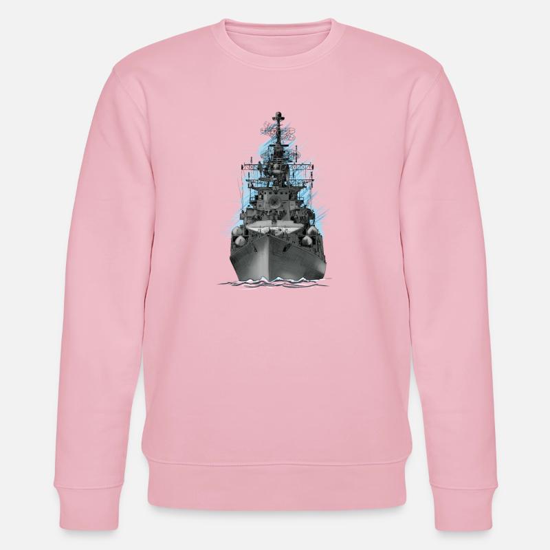Schiff - Stanley/Stella Unisex Bio-Sweatshirt CHANGER  - Hellrosa