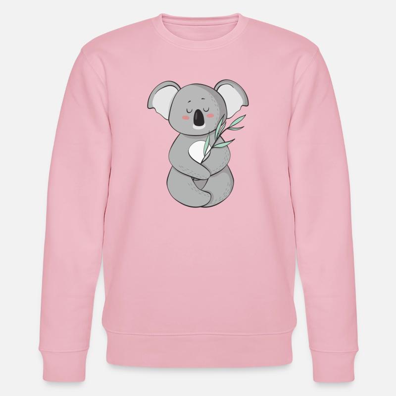 koala - Stanley/Stella CHANGER Unisex Organic Sweatshirt - cotton pink