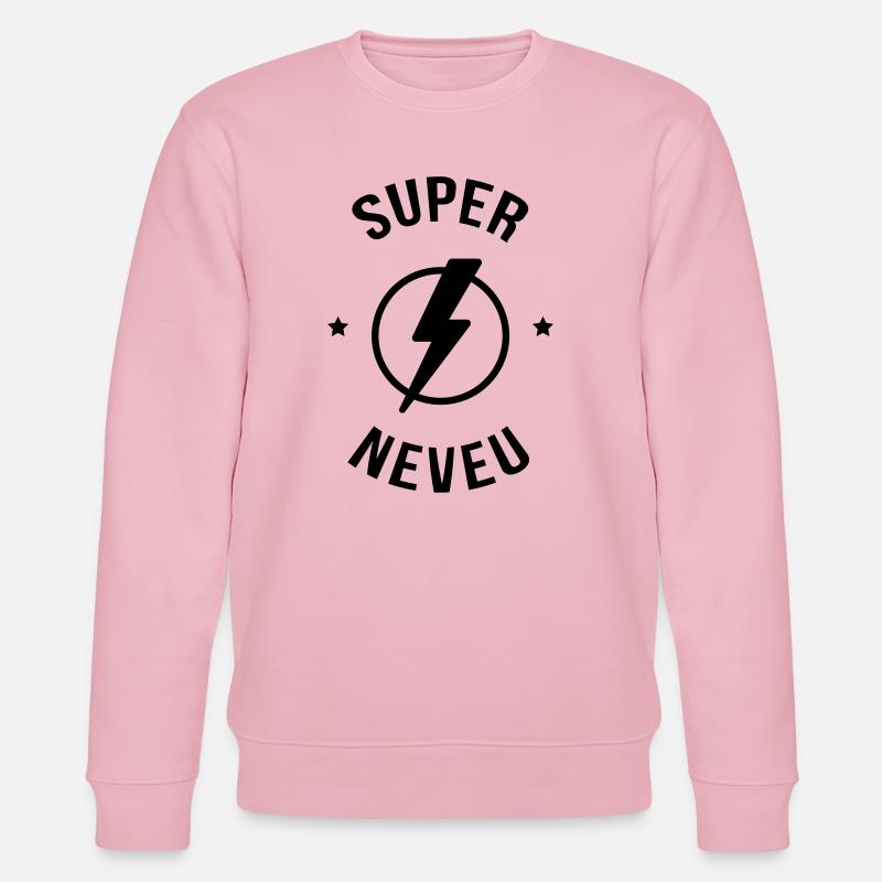 Nichte / Neffe / Onkel / Tante - Stanley/Stella Unisex Bio-Sweatshirt CHANGER  - Hellrosa