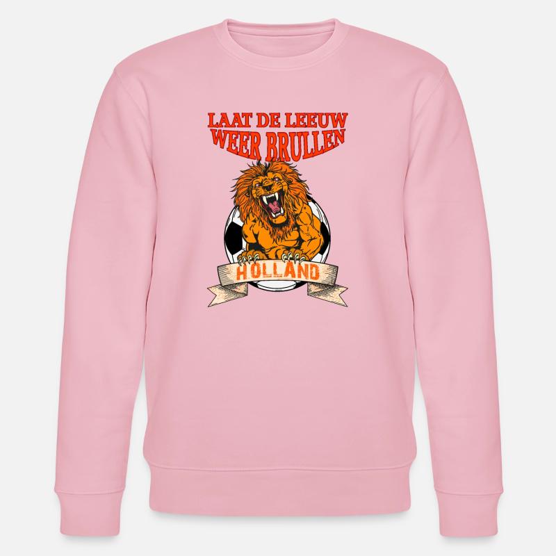 Que le lion rugit - Sweat bio CHANGER Stanley/Stella Unisexe - rose pâle