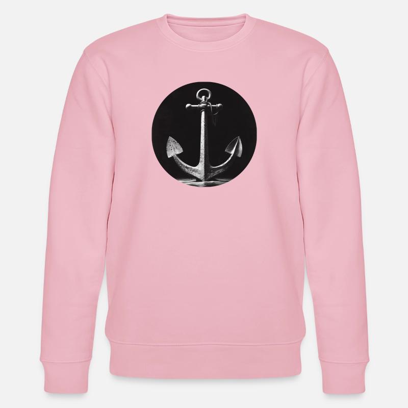 Anker grau - Stanley/Stella Unisex Bio-Sweatshirt CHANGER  - Hellrosa