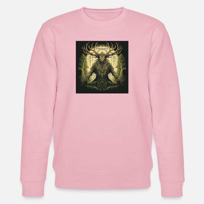 Pediadis Waldgeist - Stanley/Stella Unisex Bio-Sweatshirt CHANGER  - Hellrosa
