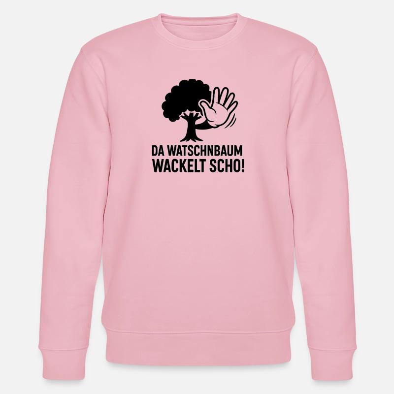 Watschnbaum Wackelt Scho - Stanley/Stella Unisex Bio-Sweatshirt CHANGER  - Hellrosa