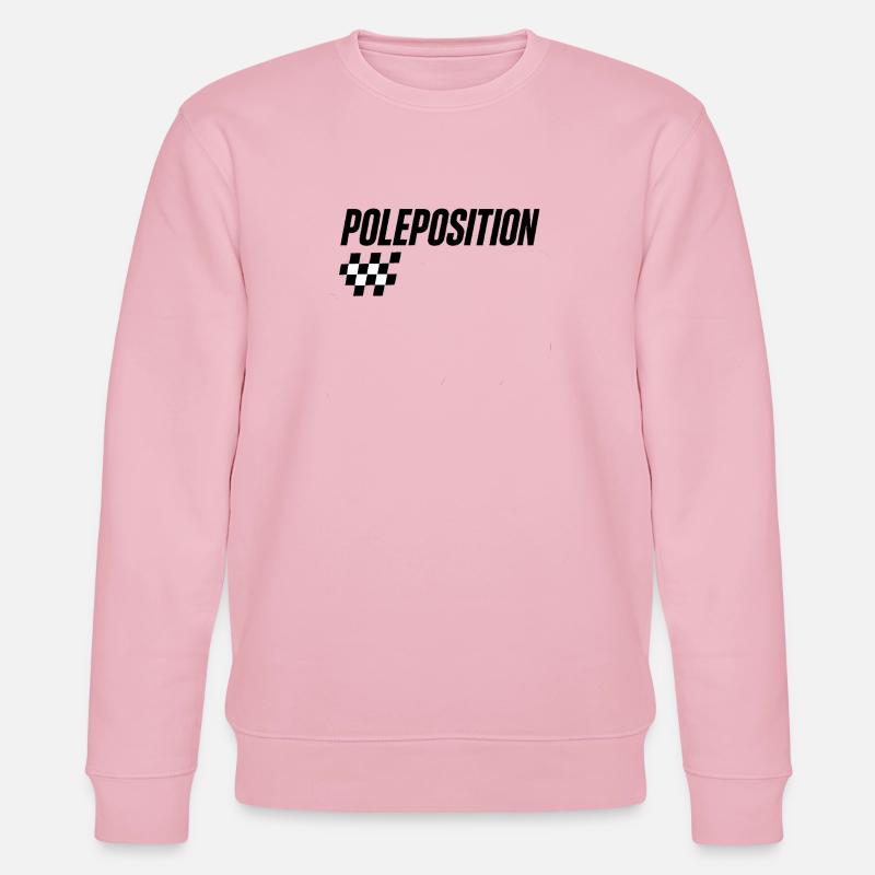 Motif de course en pole position - Sweat bio CHANGER Stanley/Stella Unisexe - rose pâle