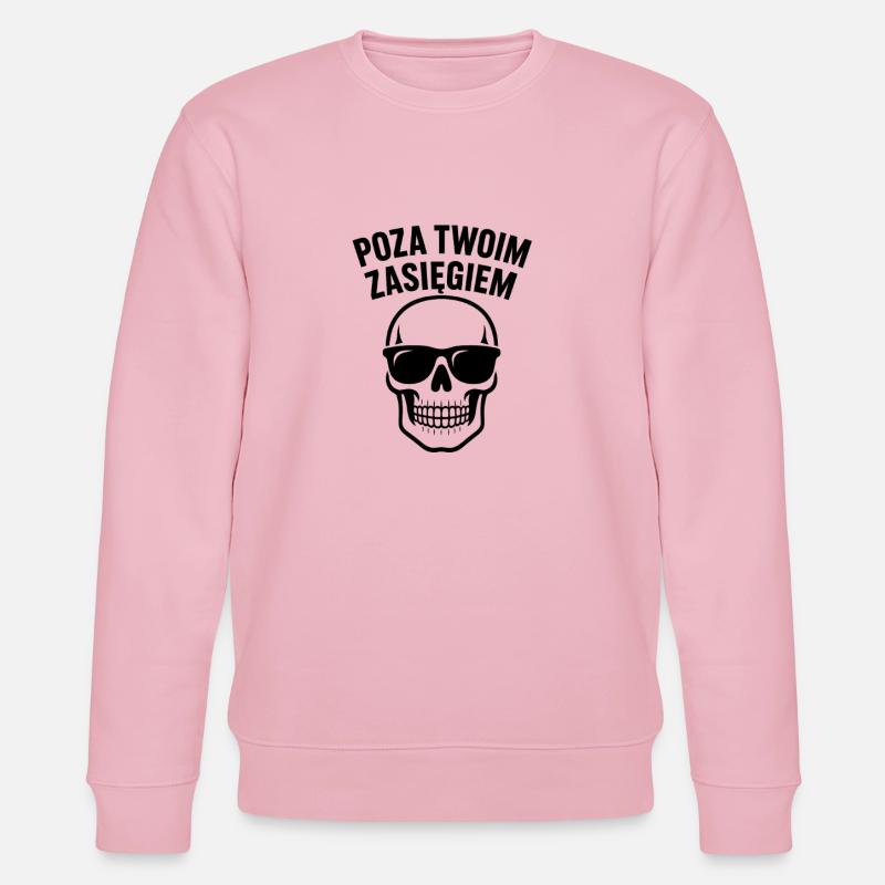 Außerhalb Ihrer Reichweite - Stanley/Stella Unisex Bio-Sweatshirt CHANGER  - Hellrosa