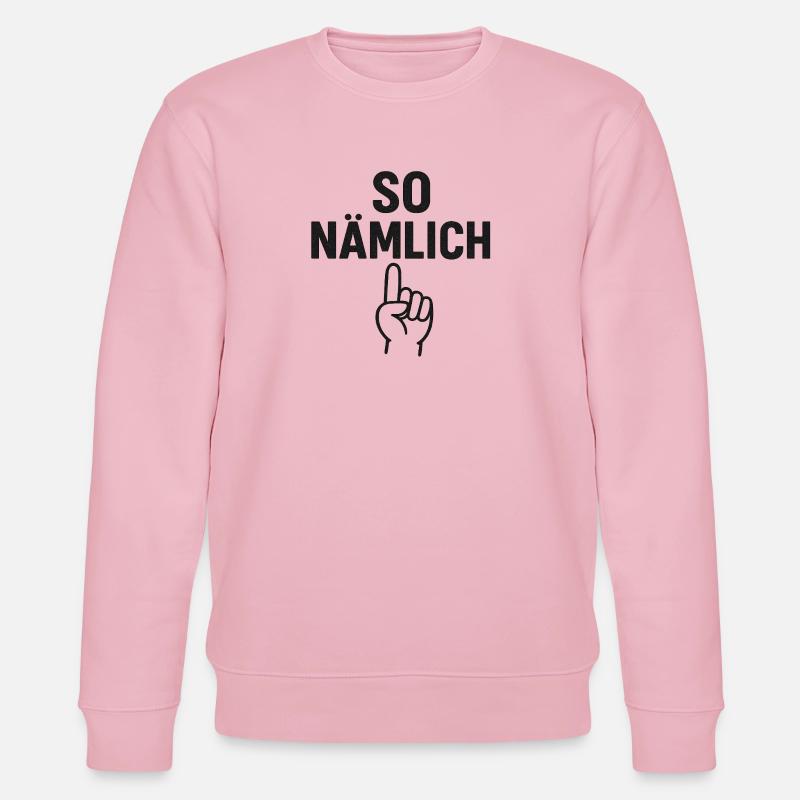 C’EST COMME ÇA - Sweat bio CHANGER Stanley/Stella Unisexe - rose pâle