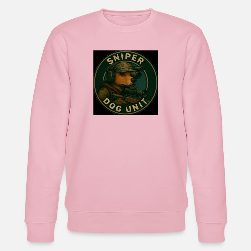 Sniper Dog Unit - Stanley/Stella Unisex Bio-Sweatshirt CHANGER - Hellrosa