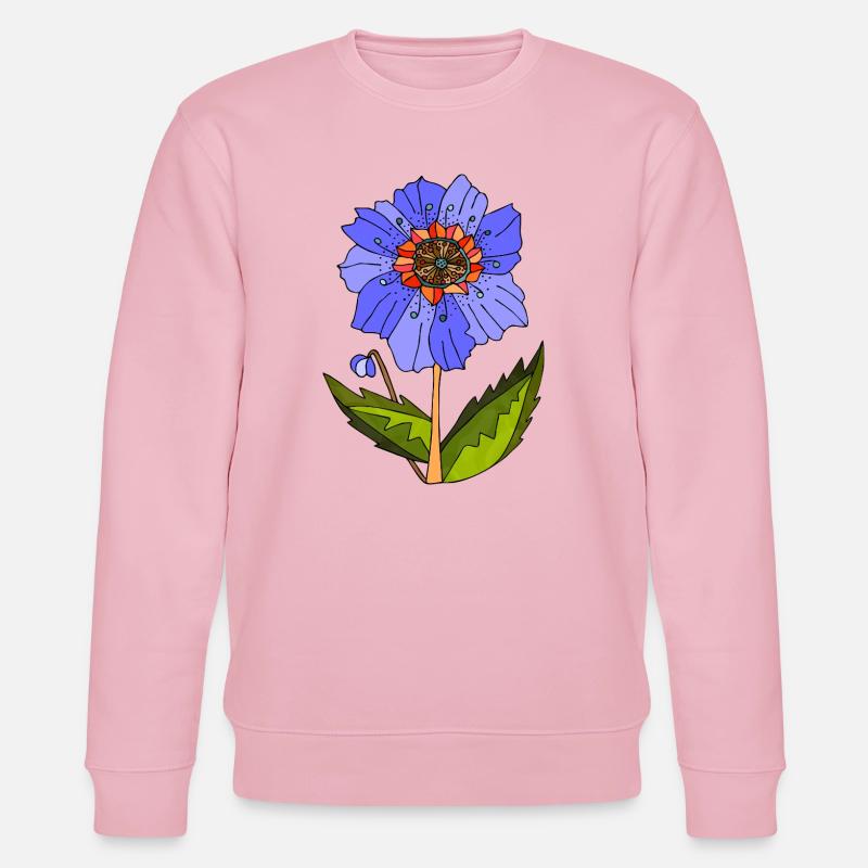 Blume - Stanley/Stella Unisex Bio-Sweatshirt CHANGER  - Hellrosa