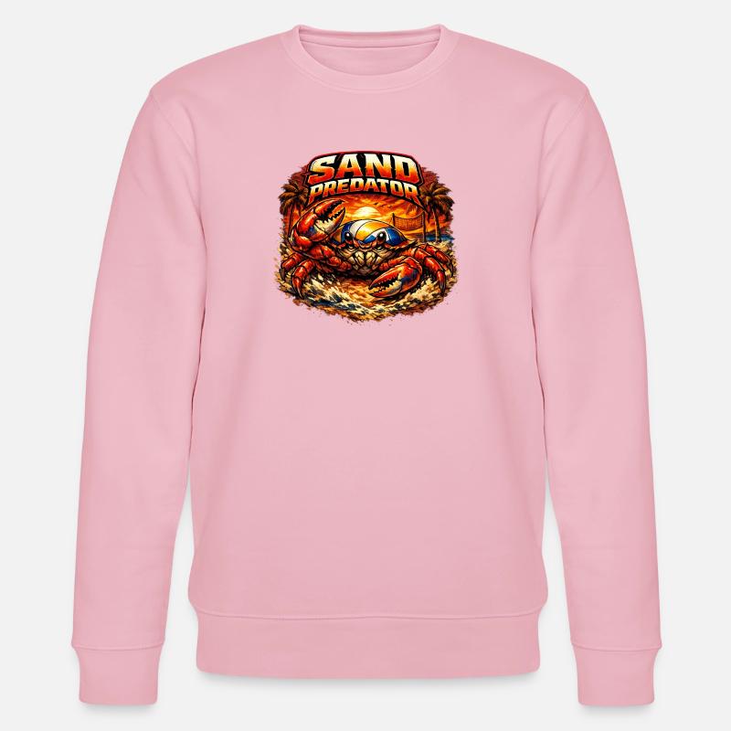 Sand Predator - Stanley/Stella Unisex Bio-Sweatshirt CHANGER - Hellrosa