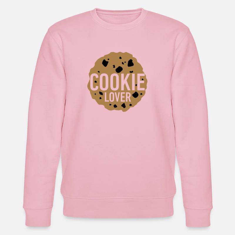 cookie lover - Stanley/Stella Unisex Bio-Sweatshirt CHANGER  - Hellrosa
