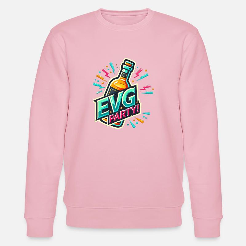 Junggesellenabschied - Stanley/Stella Unisex Bio-Sweatshirt CHANGER - Hellrosa