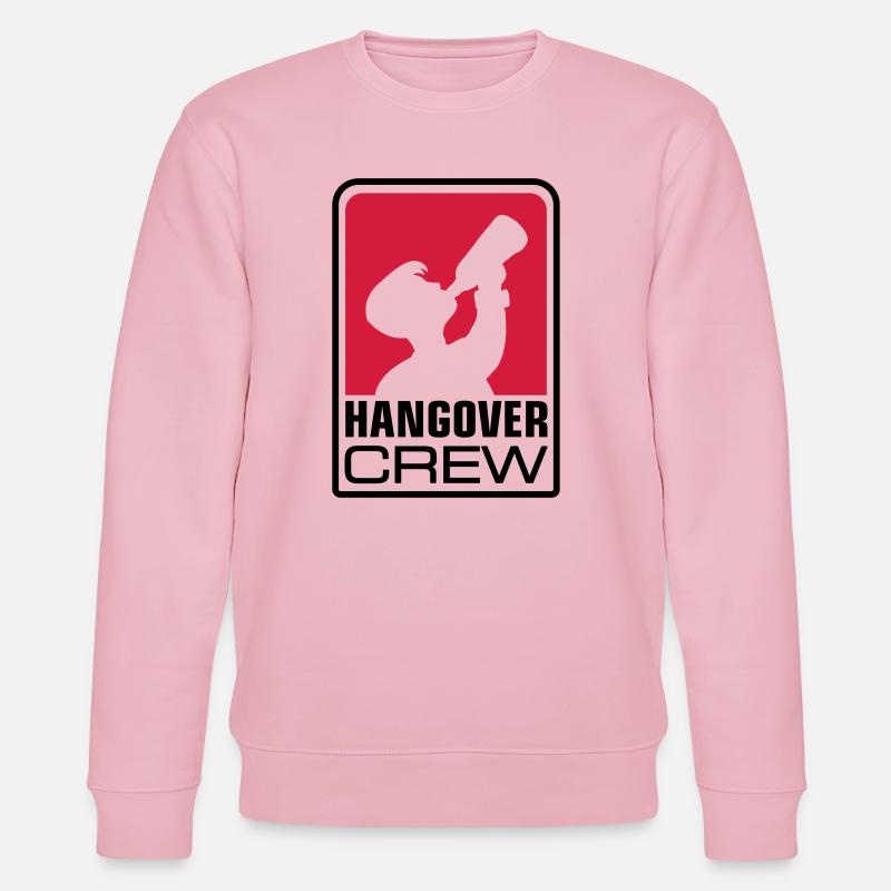 hangover crew logo - Stanley/Stella Unisex Bio-Sweatshirt CHANGER  - Hellrosa