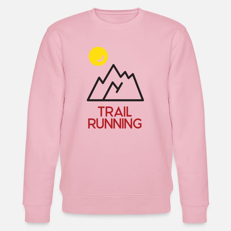 Trailrunning - Stanley/Stella Unisex Bio-Sweatshirt CHANGER  - Hellrosa