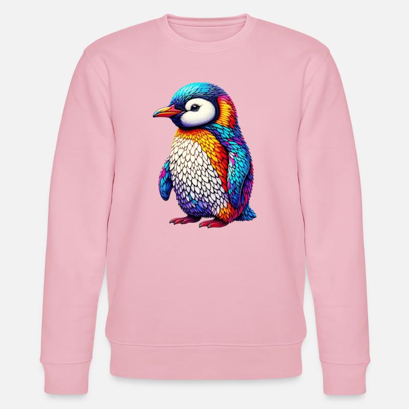 Penguin - Stanley/Stella CHANGER Unisex Organic Sweatshirt - cotton pink