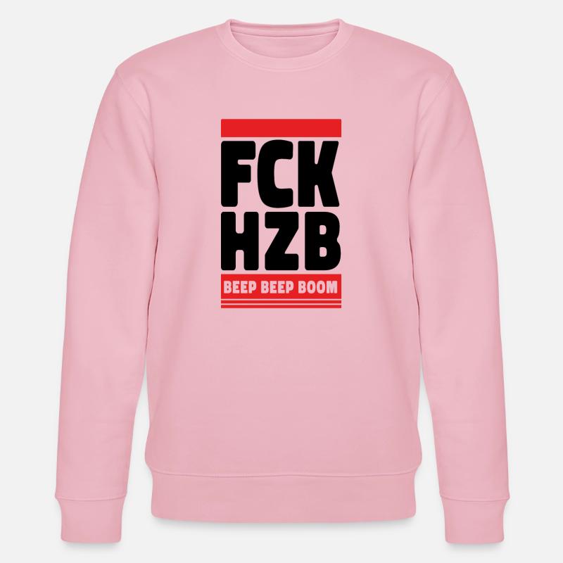 Gegen antisemitismus statement - Stanley/Stella Unisex Bio-Sweatshirt CHANGER  - Hellrosa