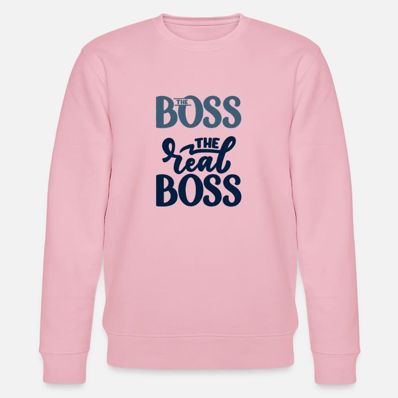 The real - Stanley/Stella Unisex Bio-Sweatshirt CHANGER  - Hellrosa