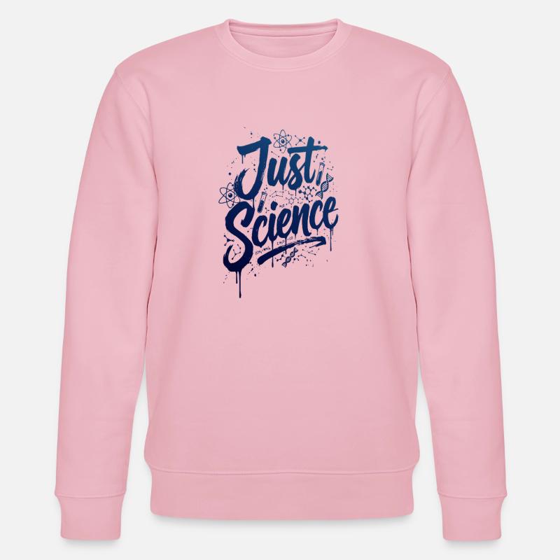 Juste Science Blue Splash - Sweat bio CHANGER Stanley/Stella Unisexe - rose pâle