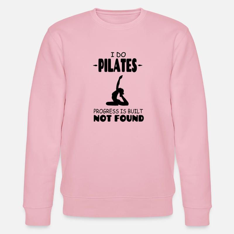 I Do Pilates - Stanley/Stella Unisex Bio-Sweatshirt CHANGER  - Hellrosa