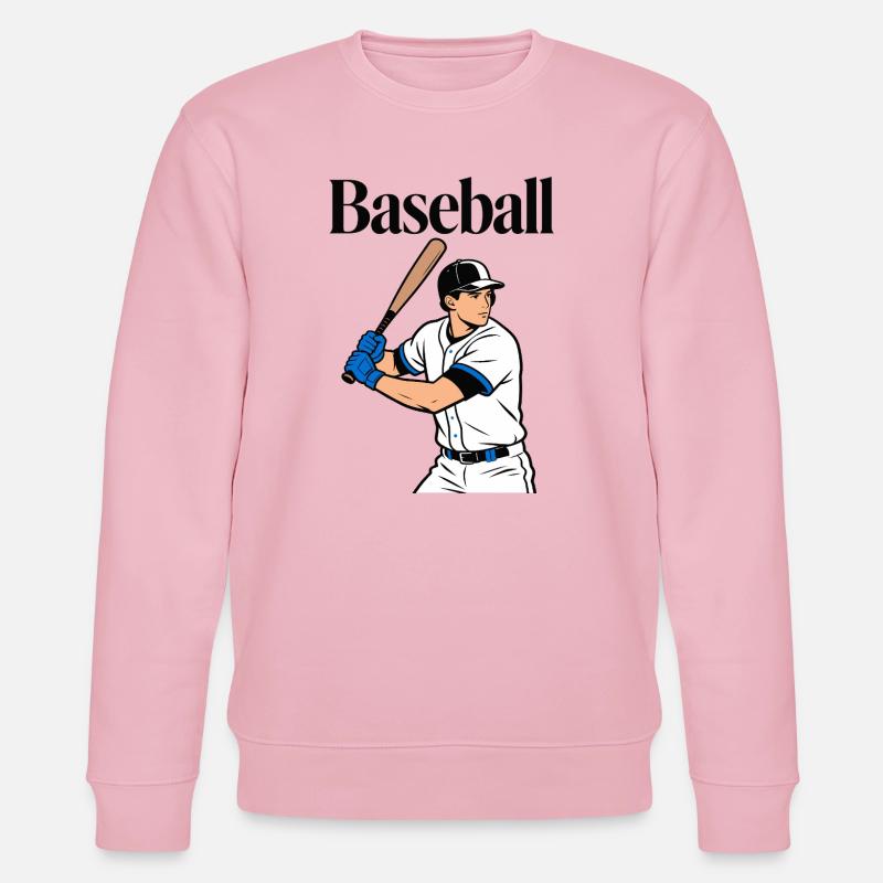 Baseball - Stanley/Stella Unisex Bio-Sweatshirt CHANGER  - Hellrosa