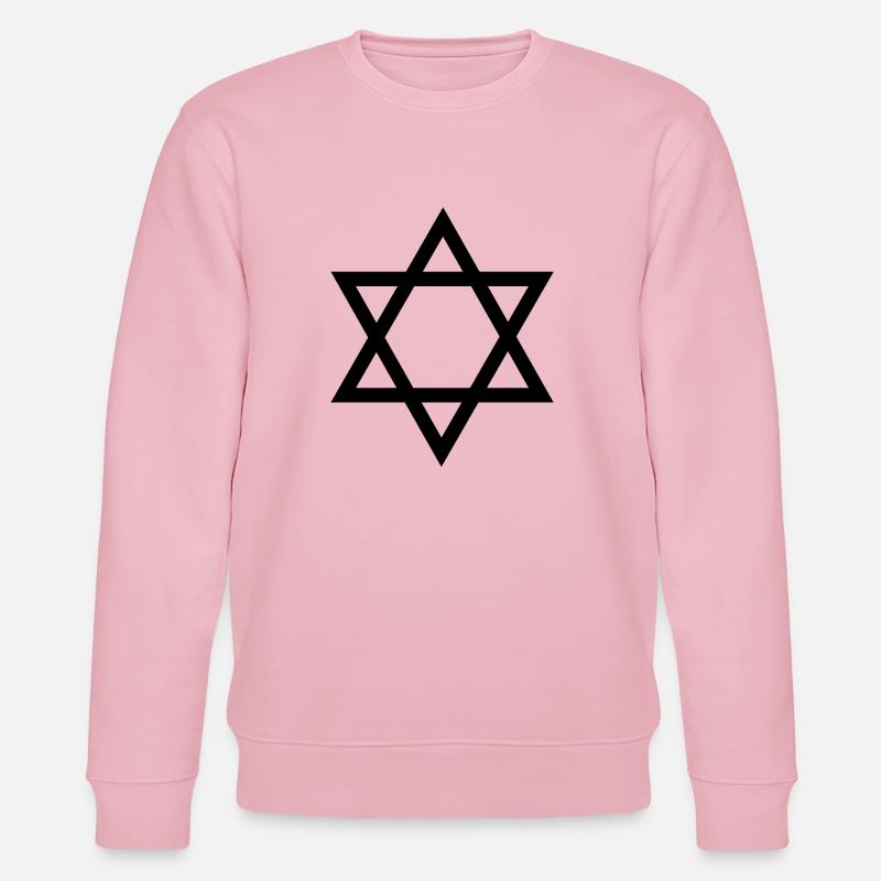 davidstern__f1 - Stanley/Stella Unisex Bio-Sweatshirt CHANGER  - Hellrosa