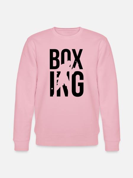 boxe - Sweat bio CHANGER Stanley/Stella Unisexe - rose pâle