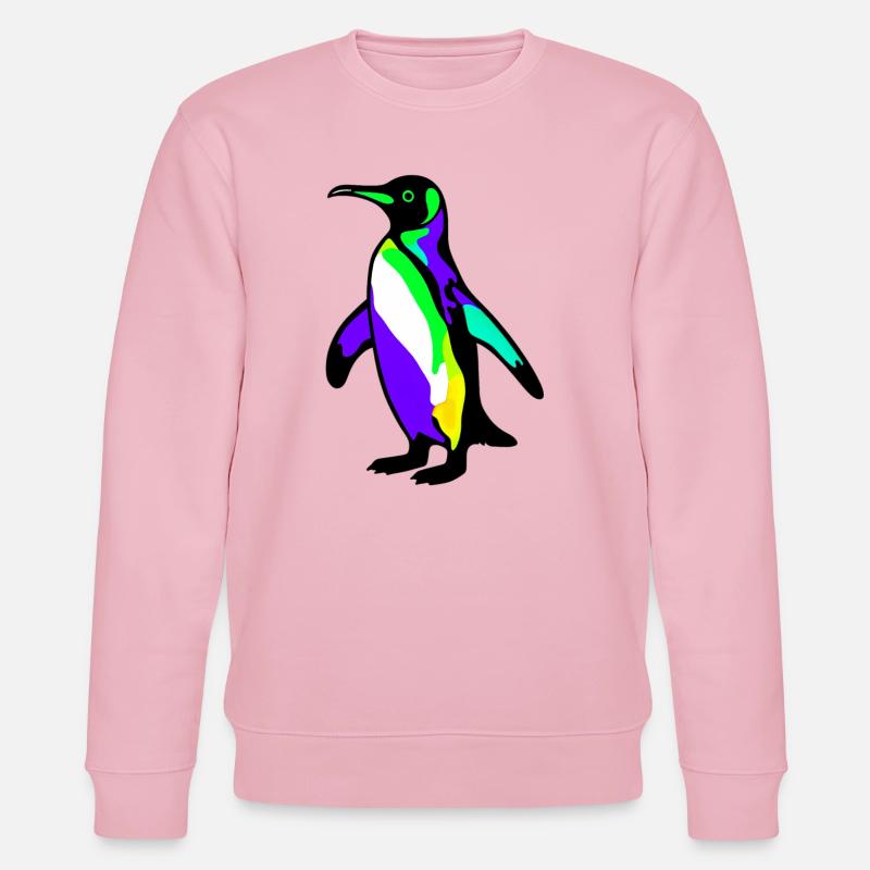 Penguin - Stanley/Stella CHANGER Unisex Organic Sweatshirt - cotton pink